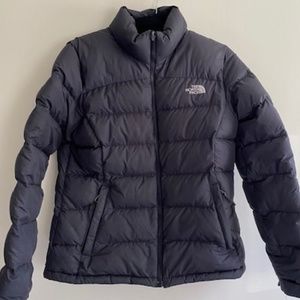 The North Face Down Jacket Womens  M  Black Puffer 700